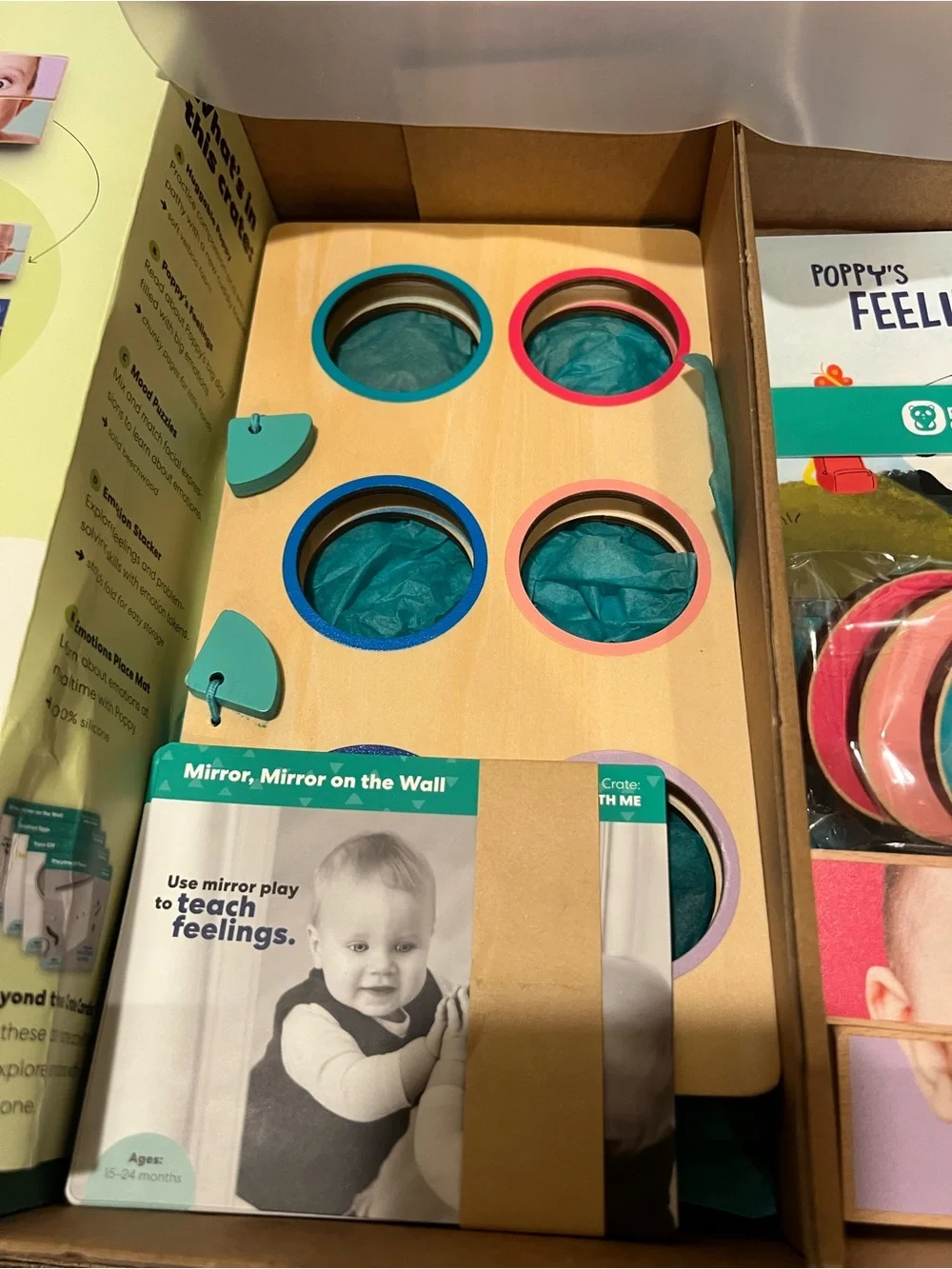 KiwiCo Panda Crate Learning Feelings Play Box